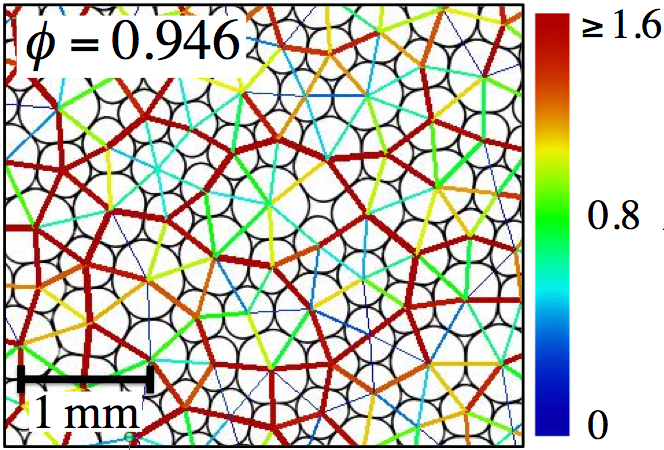 Statistical force network analysis